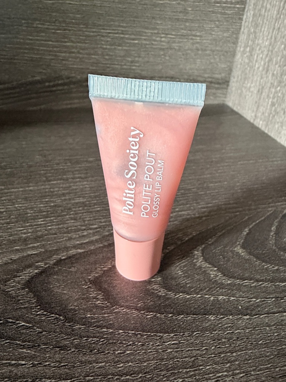 ❤️$9 NWT Polite Society Polite Pout Glossy Lip Balm Christmas Cookie 5g